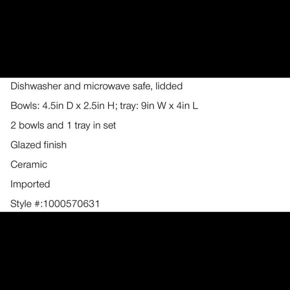 Rae Dunn create-inspire bowl set - Picture 2 of 2